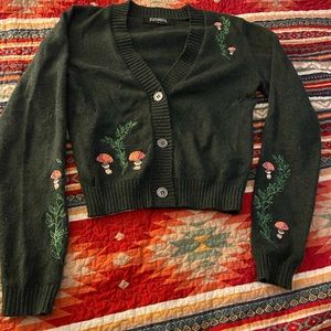 Disturbia Fable Embroidered Cardigan S